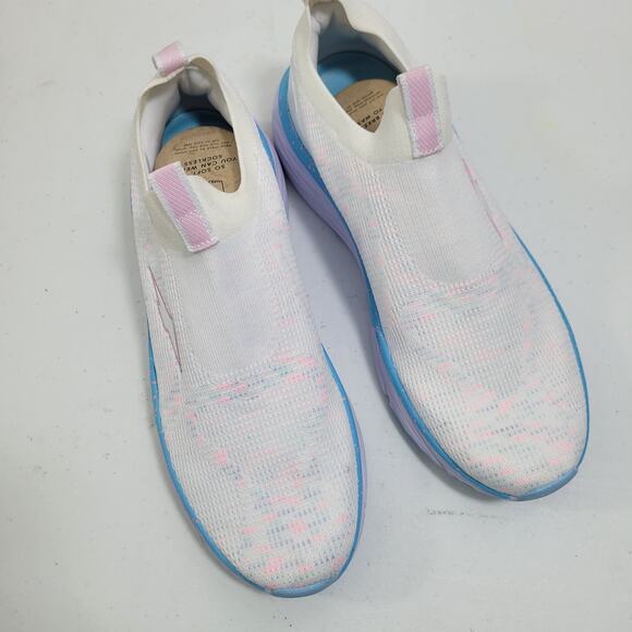 Avia White Trimmed in Blue Slip On Sneakers Size 9M 81524-2693 - Picture 8 of 8